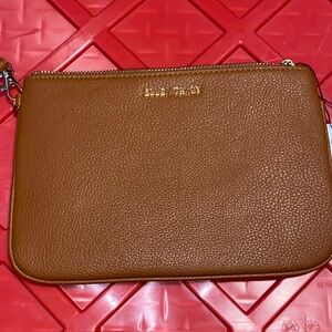 Ellen Tracy Tan Leather Men's Wallet